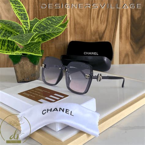 chanel knock off sunglasses wholesale|Chanel knockoff sunglasses with pearls.